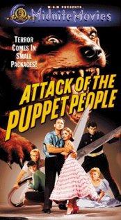 Attack of the Puppet People (1958) cover