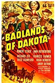 Badlands of Dakota 1941 copertina