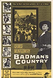 Badman's Country 1958 poster