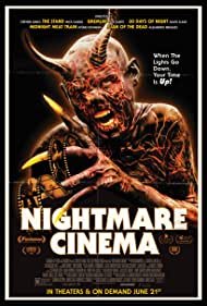 Nightmare Cinema 2018 охватывать