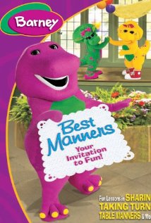 Barney: Best Manners - Invitation to Fun 2003 poster