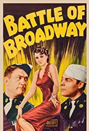Battle of Broadway 1938 poster