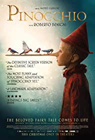 Pinocchio 2019 охватывать