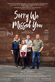 Sorry We Missed You (2019) cover