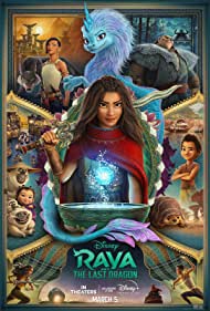 Raya and the Last Dragon 2021 copertina