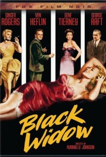Black Widow 1954 poster