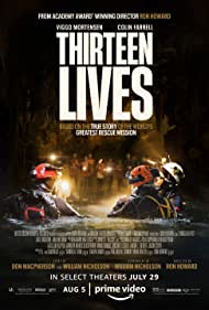 Thirteen Lives 2022 poster