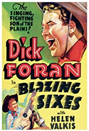 Blazing Sixes 1937 copertina