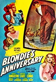Blondie's Anniversary 1947 poster