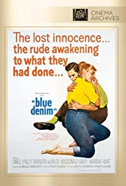 Blue Denim 1959 poster