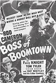 Boss of Boomtown 1944 copertina