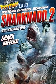 RiffTrax Live: Sharknado 2 2015 copertina