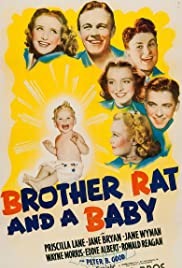 Brother Rat and a Baby 1940 copertina