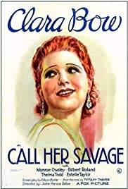 Call Her Savage 1932 poster