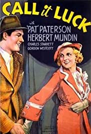 Call It Luck 1934 poster