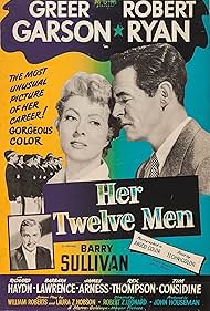 Her Twelve Men 1954 poster
