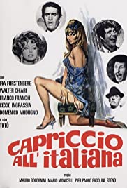 Capriccio all'italiana 1968 copertina