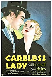 Careless Lady 1932 copertina