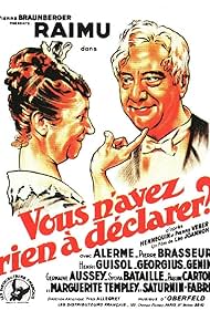 Vous n'avez rien à déclarer? (1937) cover