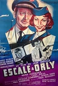 Escale à Orly 1955 poster