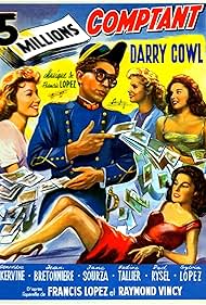 Cinq millions comptant 1957 poster