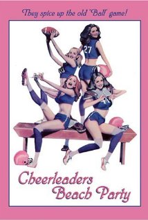 Cheerleaders Beach Party 1978 poster