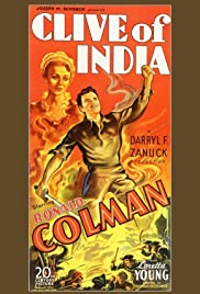 Clive of India 1935 poster