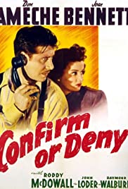 Confirm or Deny (1941) cover