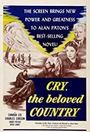 Cry, the Beloved Country 1951 copertina