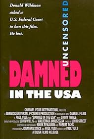 Damned in the U.S.A. 1992 poster