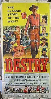 Destry (1954) cover