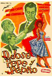 Don José, Pepe y Pepito 1961 poster