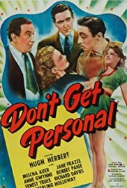 Don't Get Personal (1942) cover