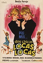 Dos chicas locas locas (1965) cover