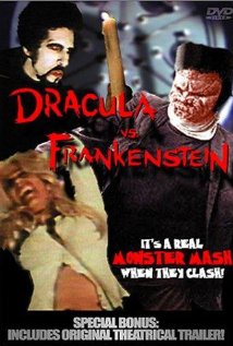 Dracula vs. Frankenstein 1971 poster
