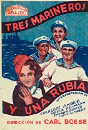 Drei blaue Jungs, ein blondes Mädel 1933 copertina