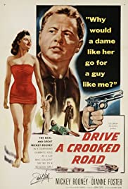 Drive a Crooked Road 1954 poster