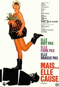 Elle boit pas, elle fume pas, elle drague pas, mais... elle cause! (1970) cover