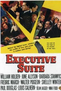 Executive Suite 1954 poster