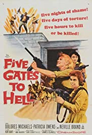 Five Gates to Hell 1959 poster