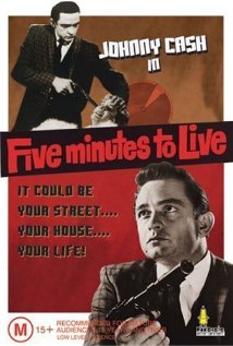 Five Minutes to Live 1961 copertina