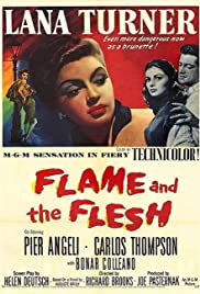 Flame and the Flesh 1954 copertina