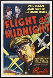 Flight at Midnight 1939 poster