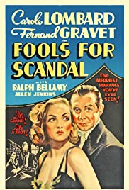Fools for Scandal 1938 poster