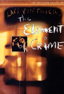 Forbrydelsens element 1984 poster