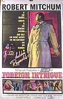 Foreign Intrigue 1956 poster