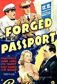 Forged Passport 1939 poster