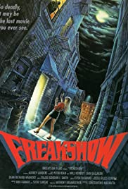 Freakshow 1989 poster