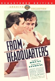 From Headquarters (1933) cover