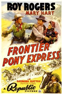 Frontier Pony Express (1939) cover